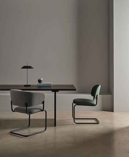 Silla RC Metal con Brazos Cantilever